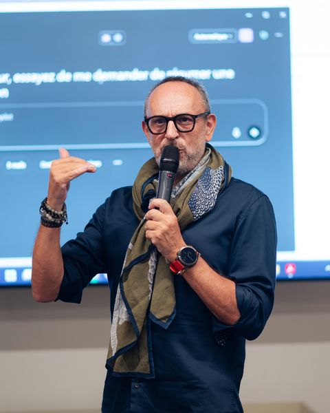 Jean-Michel Lavallard, formateur de La Maison de l'IA